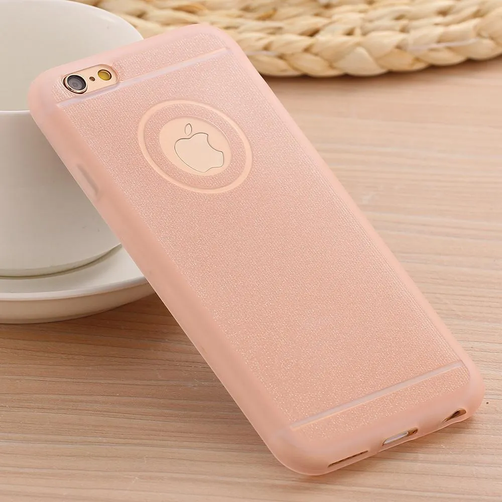 iPhone 6s 6 case Ultra Slim Shining Rubber Protective Back Cover