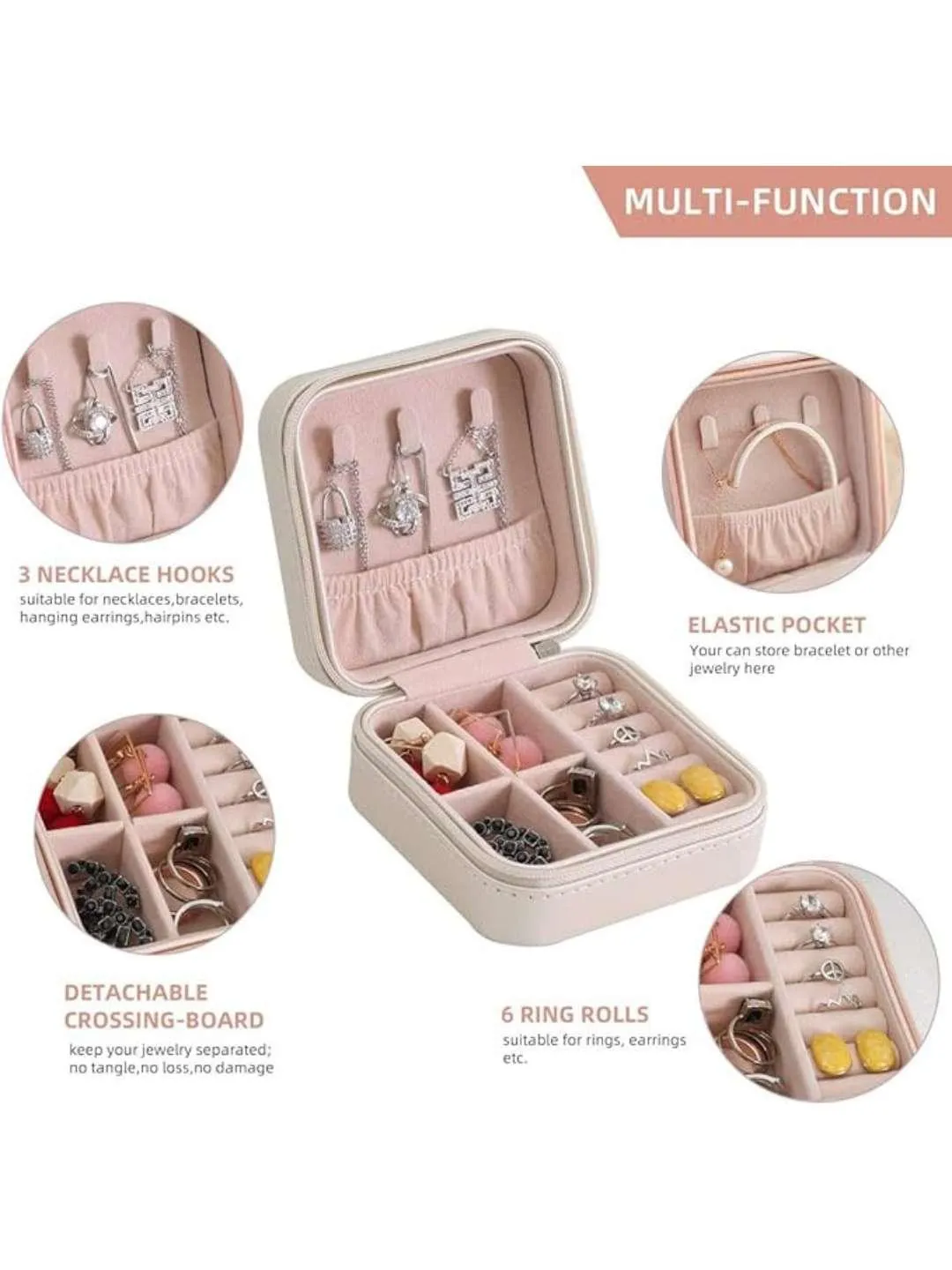 Jewelry Organizer Case For Easy Travelling
