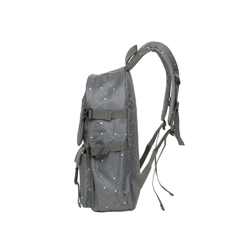 KAUKKO Backpack for School, KS22 ( Grey-2 / 18.4L )