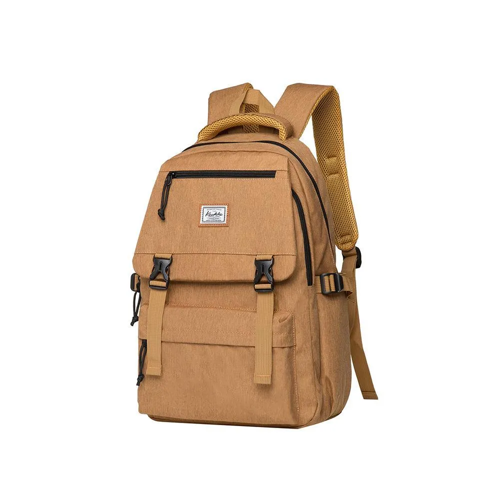 KAUKKO Backpack for School,  KS23 ( Yellow / 18.4L )