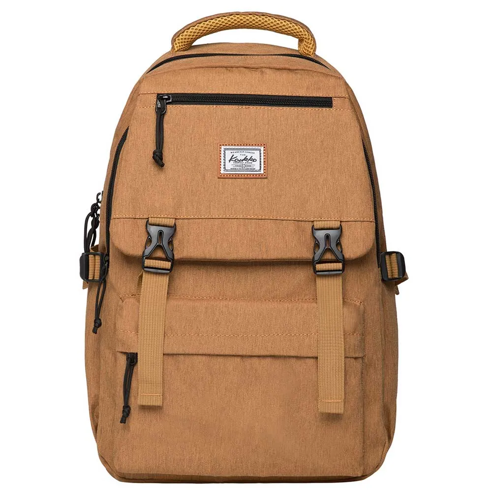 KAUKKO Backpack for School,  KS23 ( Yellow / 18.4L )