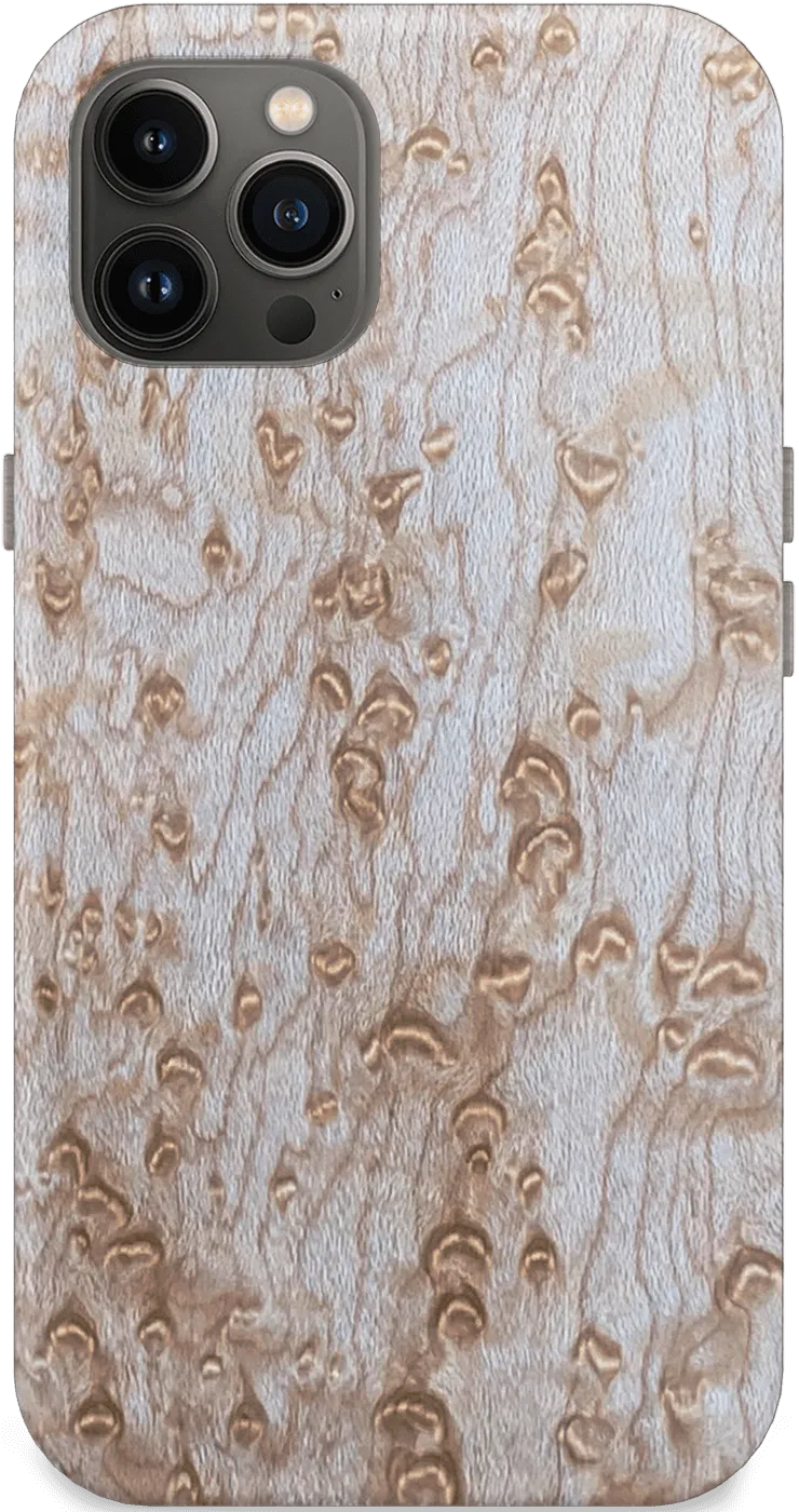 Kerf Select Private Stock Birdseye Maple Wood Phone Case