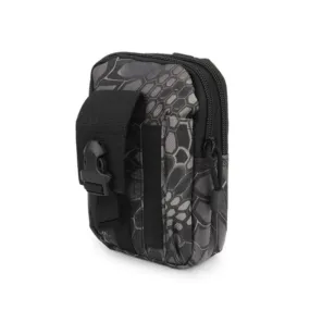Multipurpose Pouch Waist Bag Python Pattern