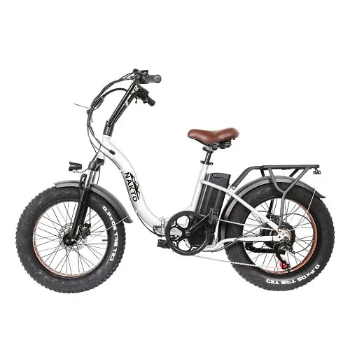 Nakto Folding OX Fat Tire 20" Folding Electric Bike