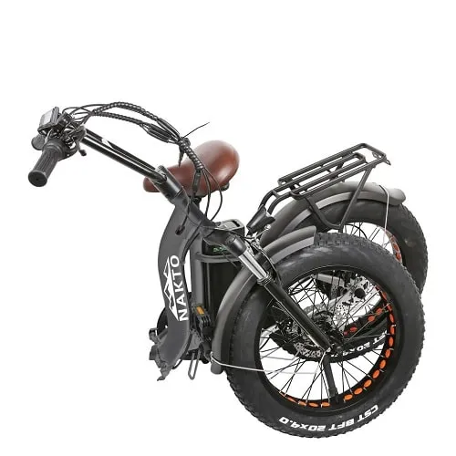 Nakto Folding OX Fat Tire 20" Folding Electric Bike