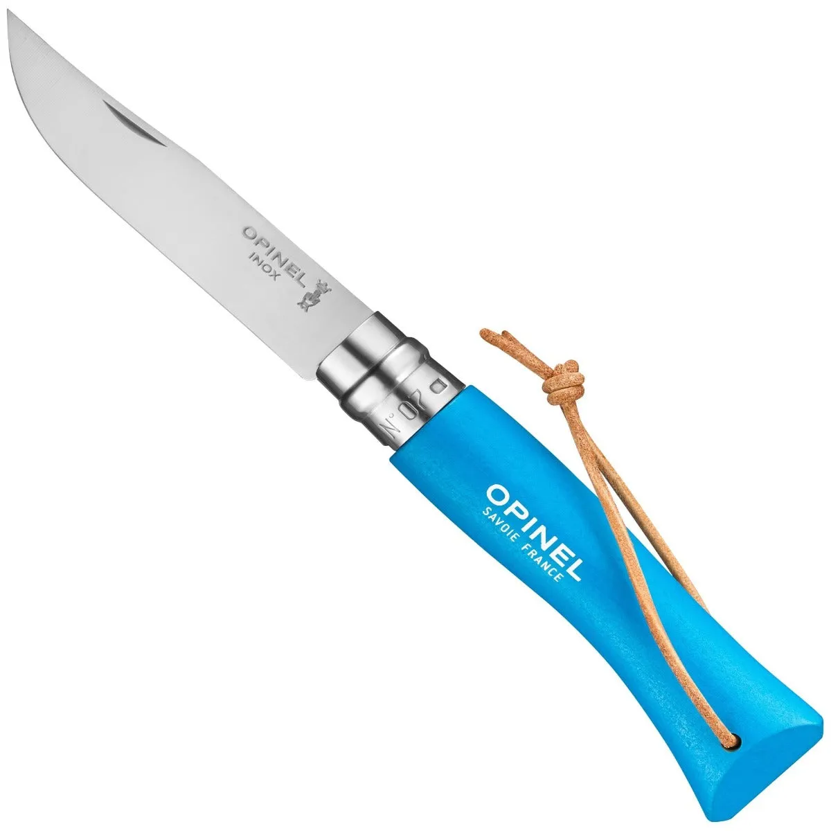No.07 Stainless Steel Pocket Knife with Lanyard