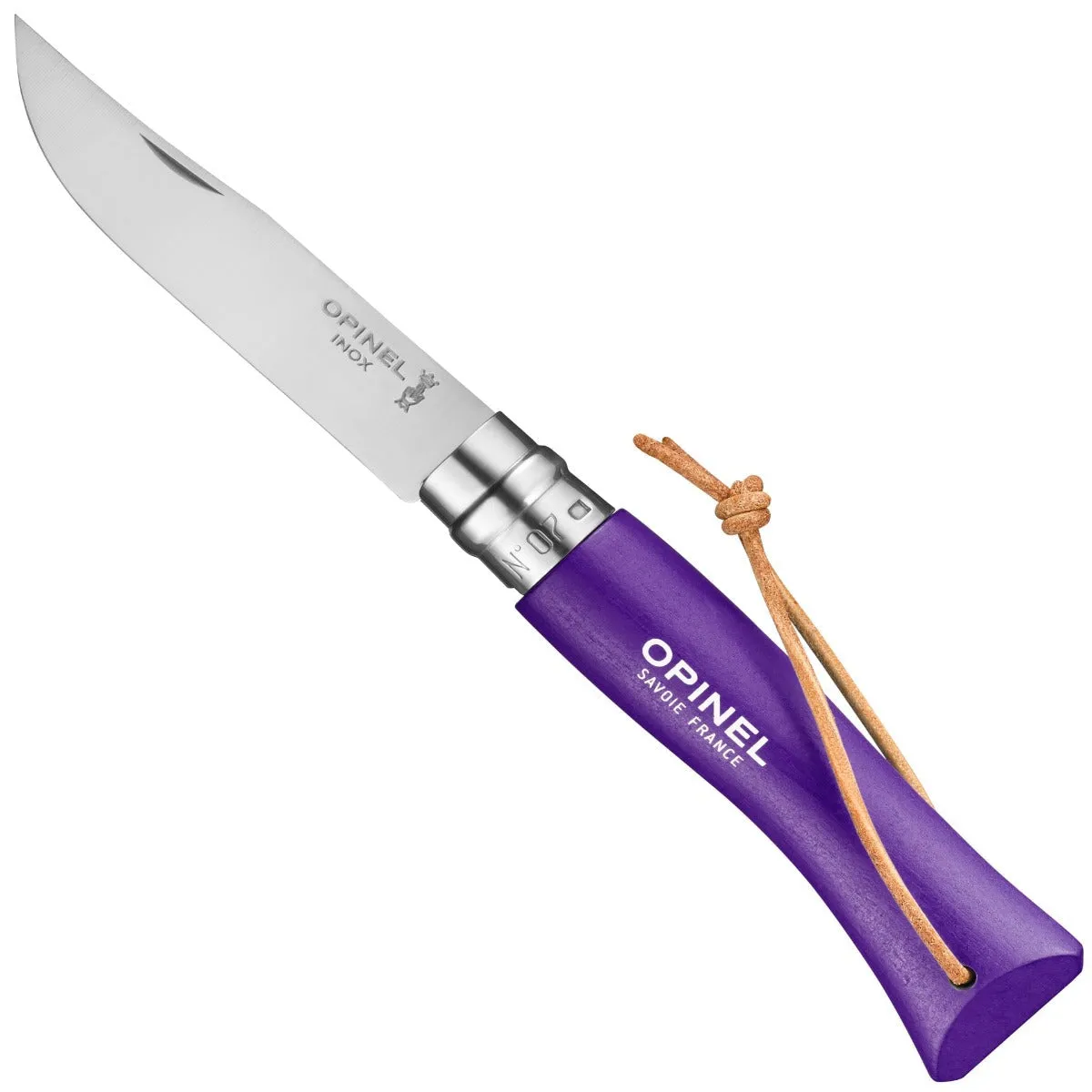 No.07 Stainless Steel Pocket Knife with Lanyard