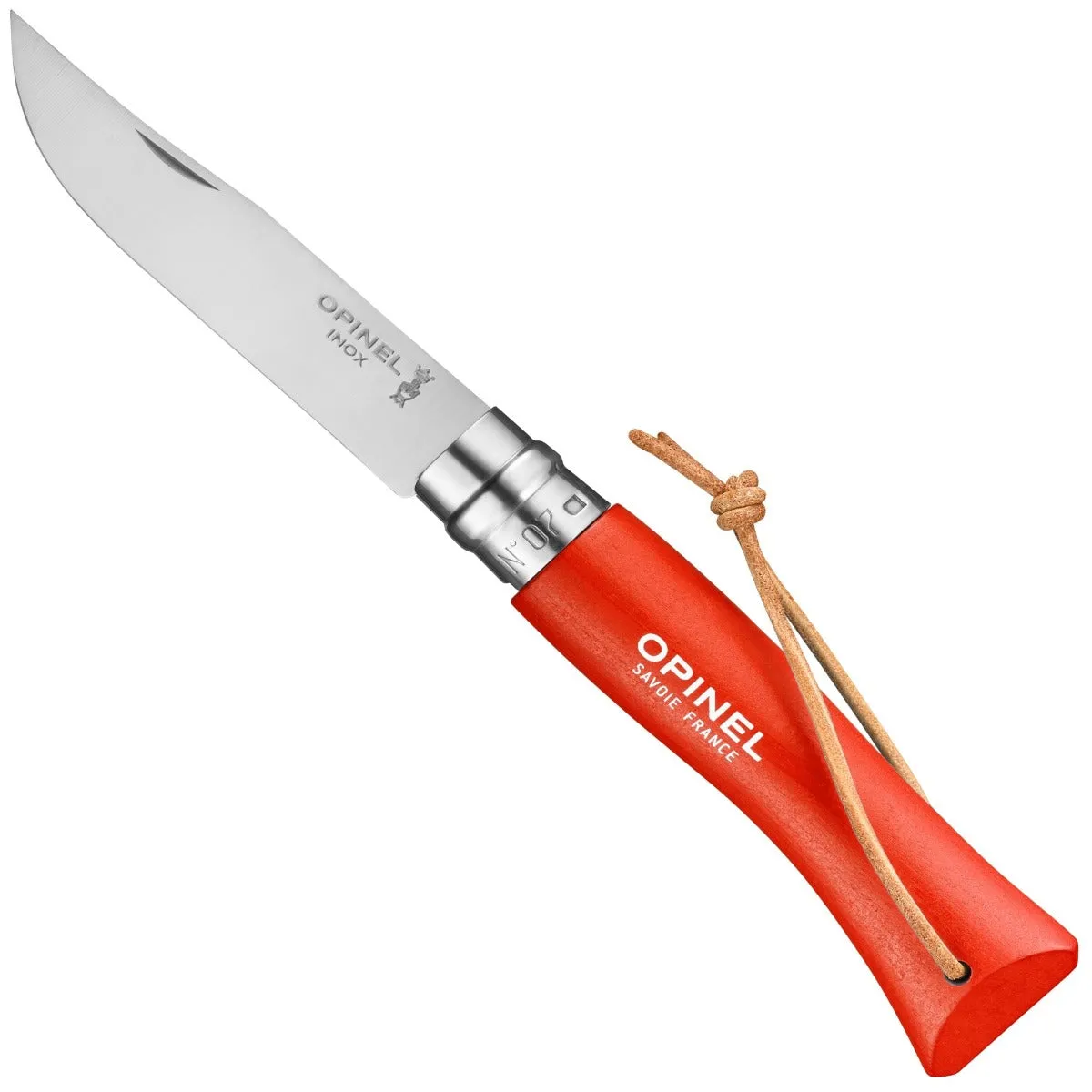 No.07 Stainless Steel Pocket Knife with Lanyard