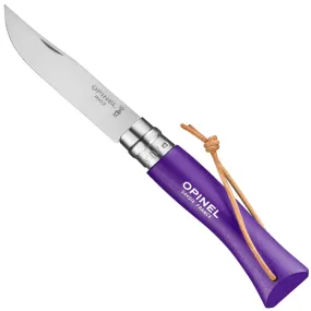 No.07 Stainless Steel Pocket Knife with Lanyard