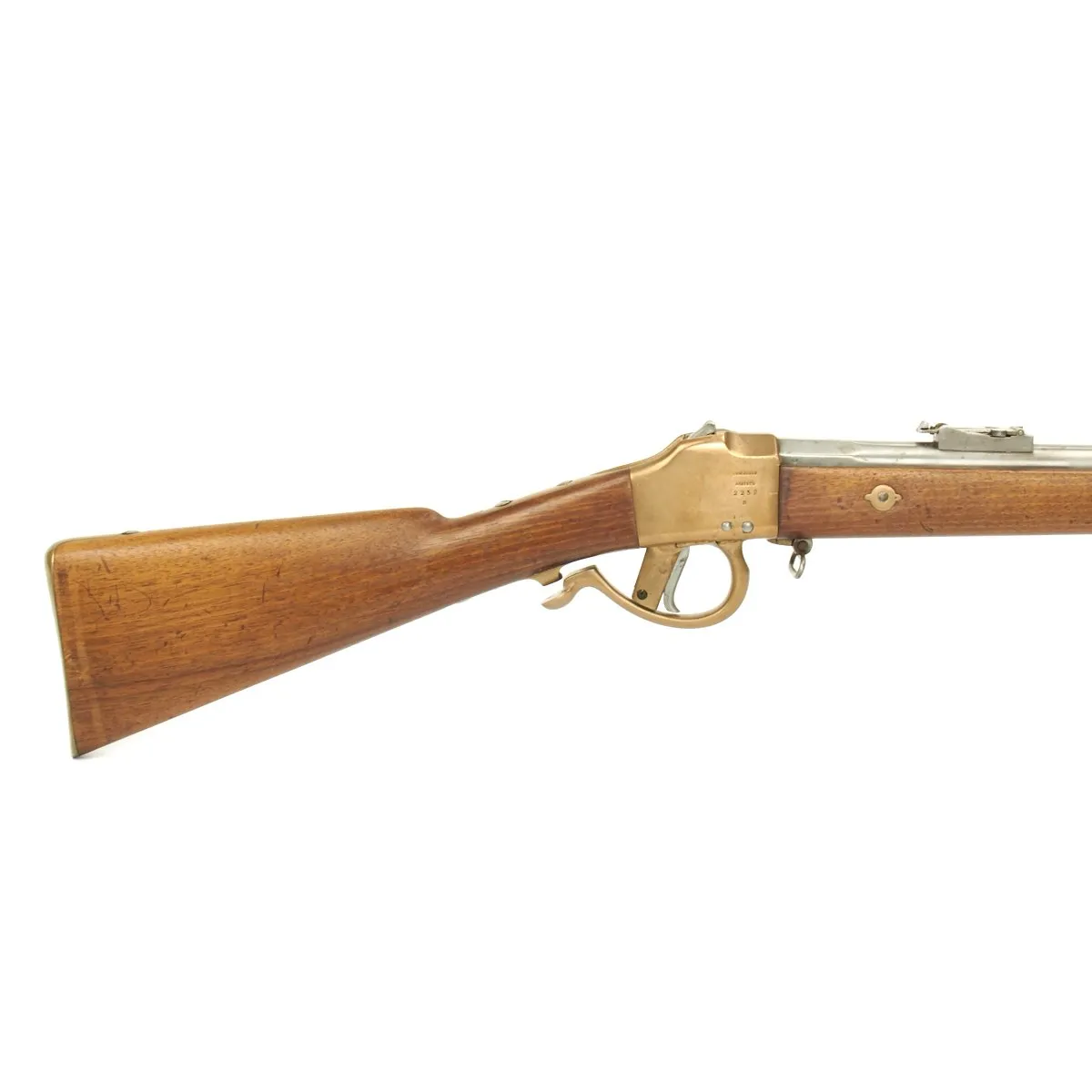 Original Belgian Brass-Framed M-1870 Comblain Infantry Falling Block Rifle