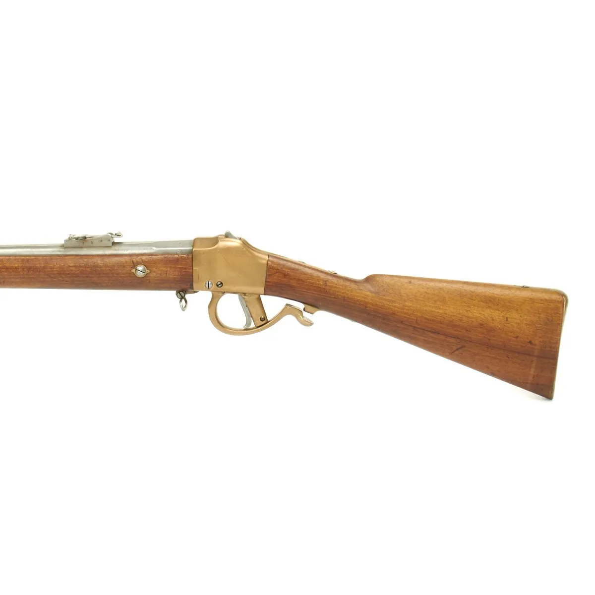 Original Belgian Brass-Framed M-1870 Comblain Infantry Falling Block Rifle