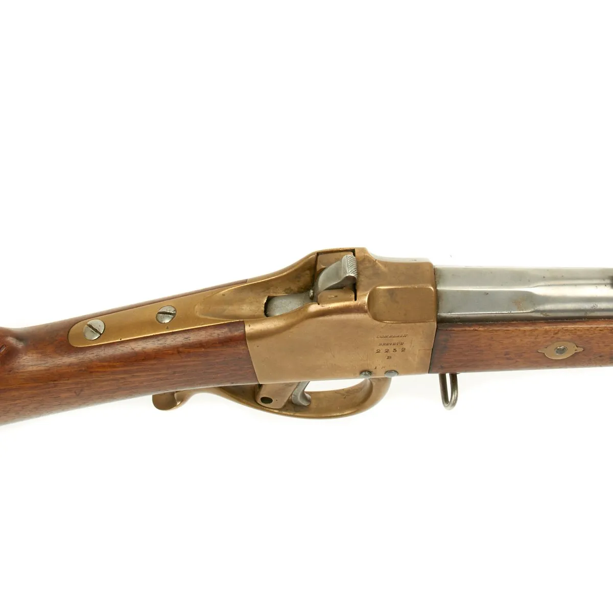 Original Belgian Brass-Framed M-1870 Comblain Infantry Falling Block Rifle