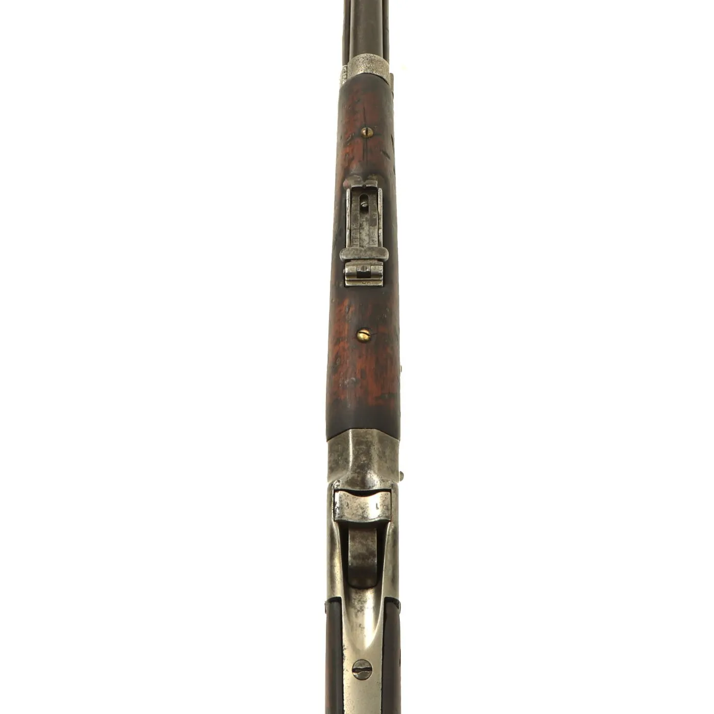 Original Belgian M-1870 Comblain Falling Block Carbine with Saber Bayonet - Serial 61022