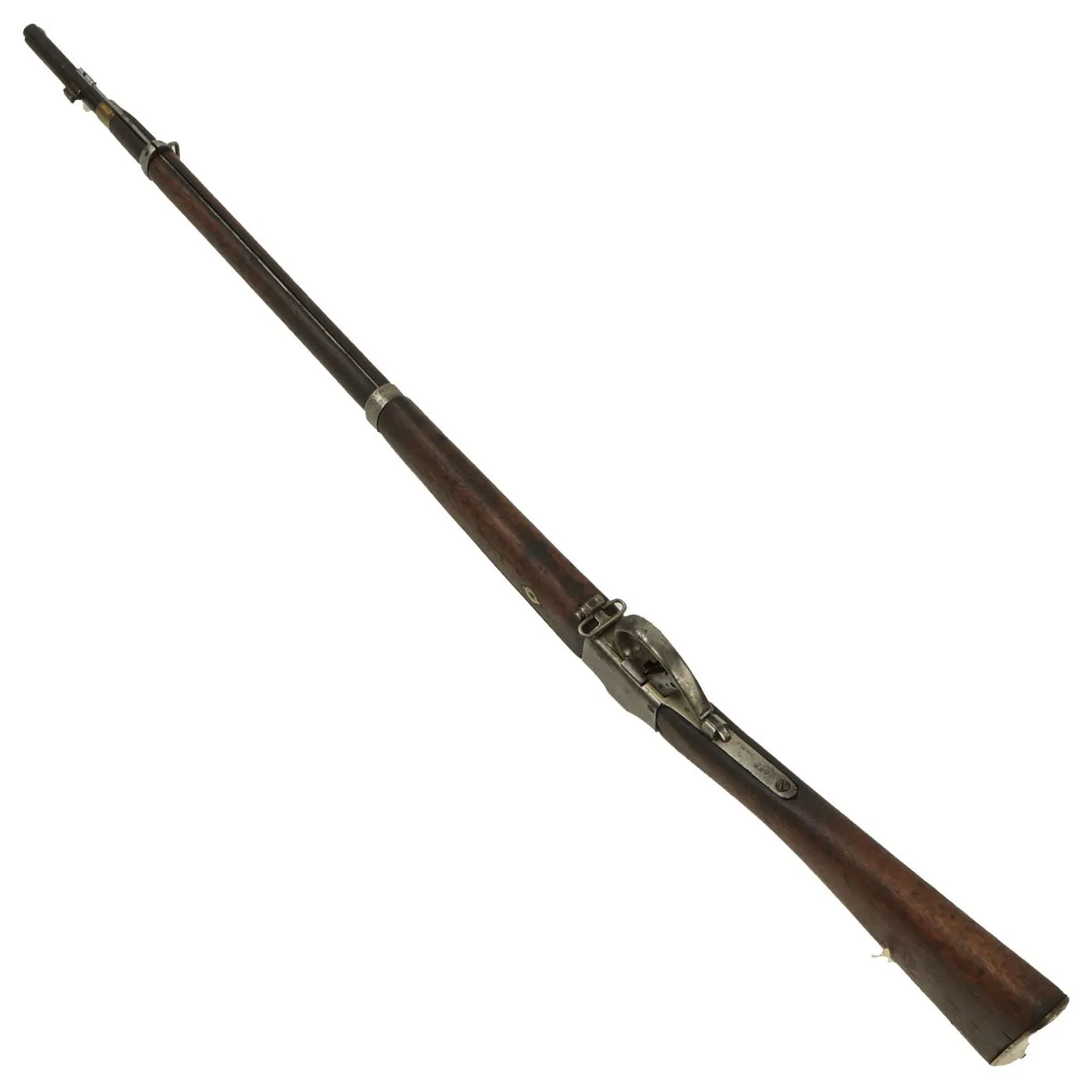 Original Belgian M-1870 Comblain Falling Block Carbine with Saber Bayonet - Serial 61022
