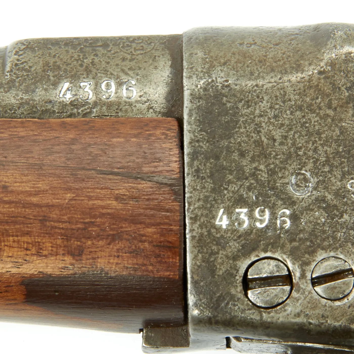 Original Belgian M-1870 Comblain Infantry Falling Block Rifle dated 1884 - Serial 113228