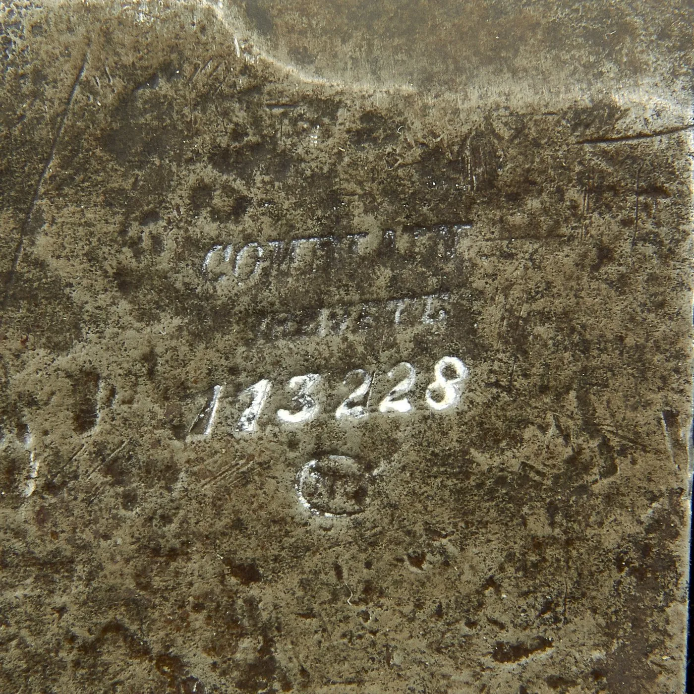 Original Belgian M-1870 Comblain Infantry Falling Block Rifle dated 1884 - Serial 113228