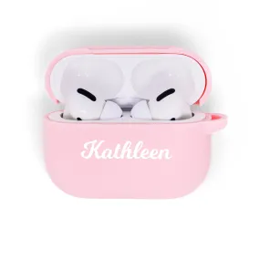 Pastel Pink Silicone Airpods Pro Case