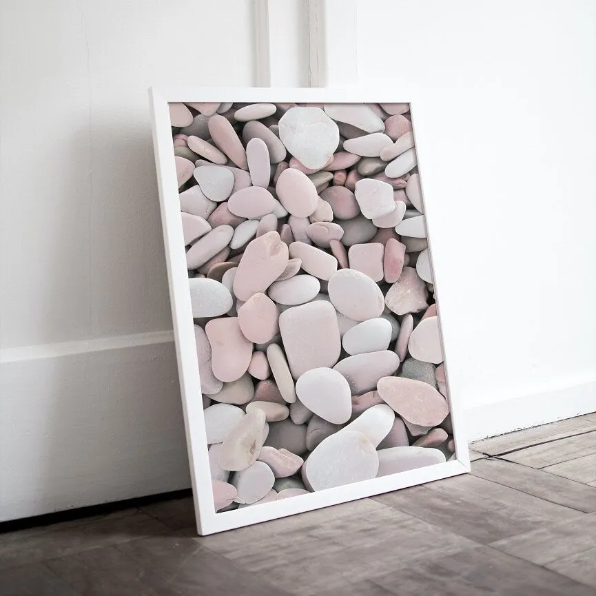 Pastel Pink Wall Art Set Of 3 PRINTABLE WALL ART, Coastal Wall Art, Pastel Wall Art, Cute Posters, Pastel Pink Wall Decor