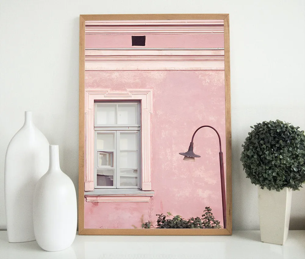 Pastel Pink Wall Art Set Of 3 PRINTABLE WALL ART, Coastal Wall Art, Pastel Wall Art, Cute Posters, Pastel Pink Wall Decor