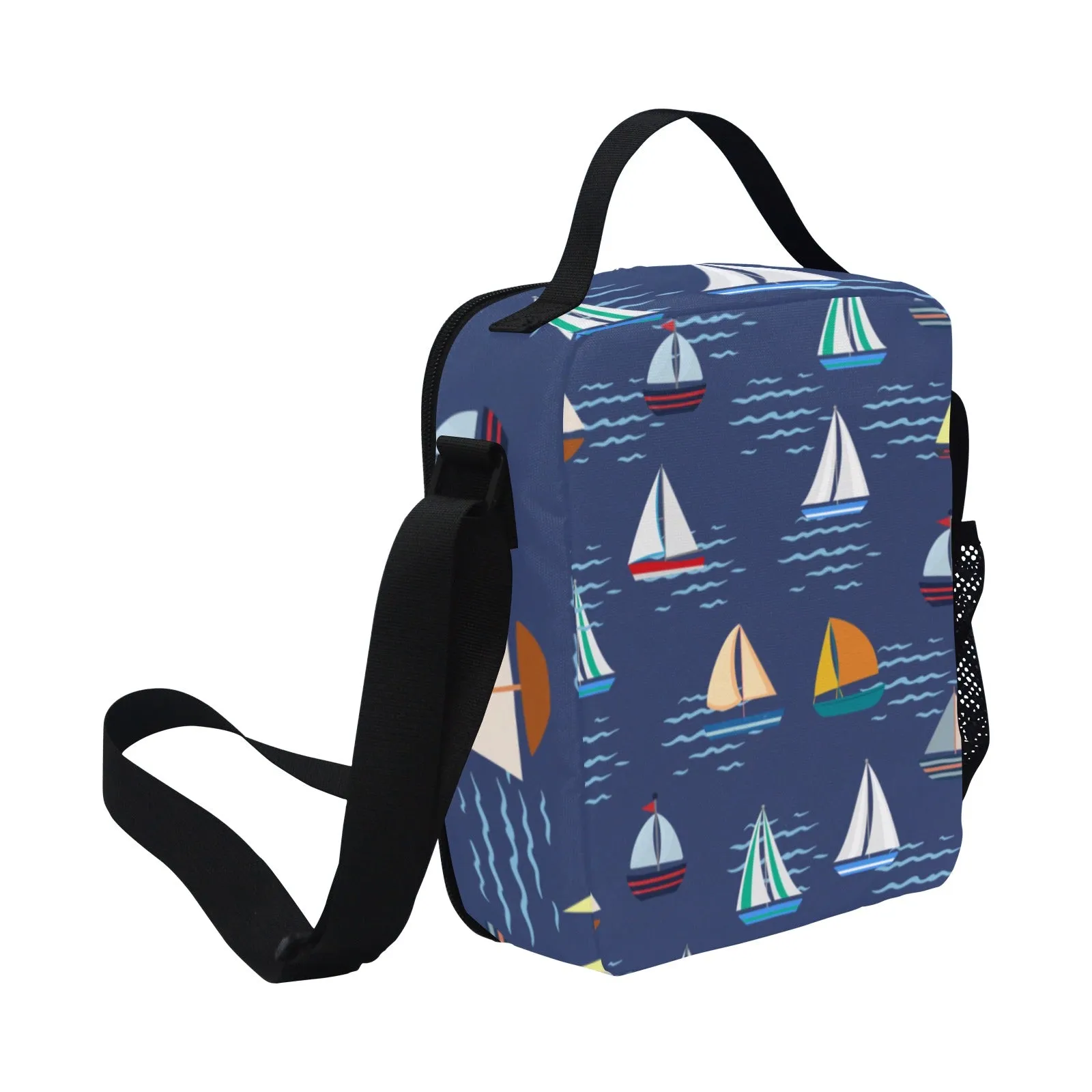 Sail Boat Lunch Bag for Kids - Durable Nylon, Thermal Insulation