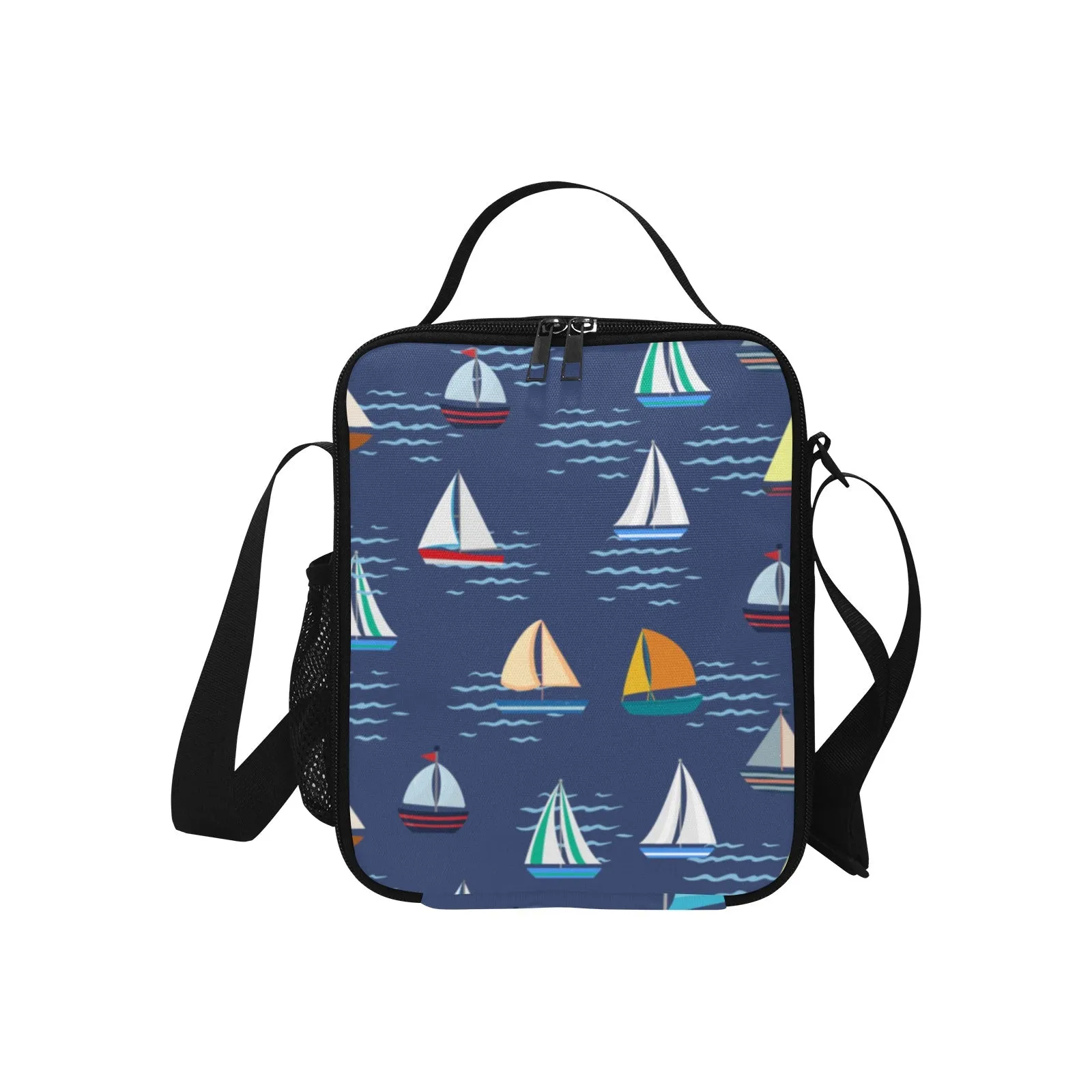 Sail Boat Lunch Bag for Kids - Durable Nylon, Thermal Insulation