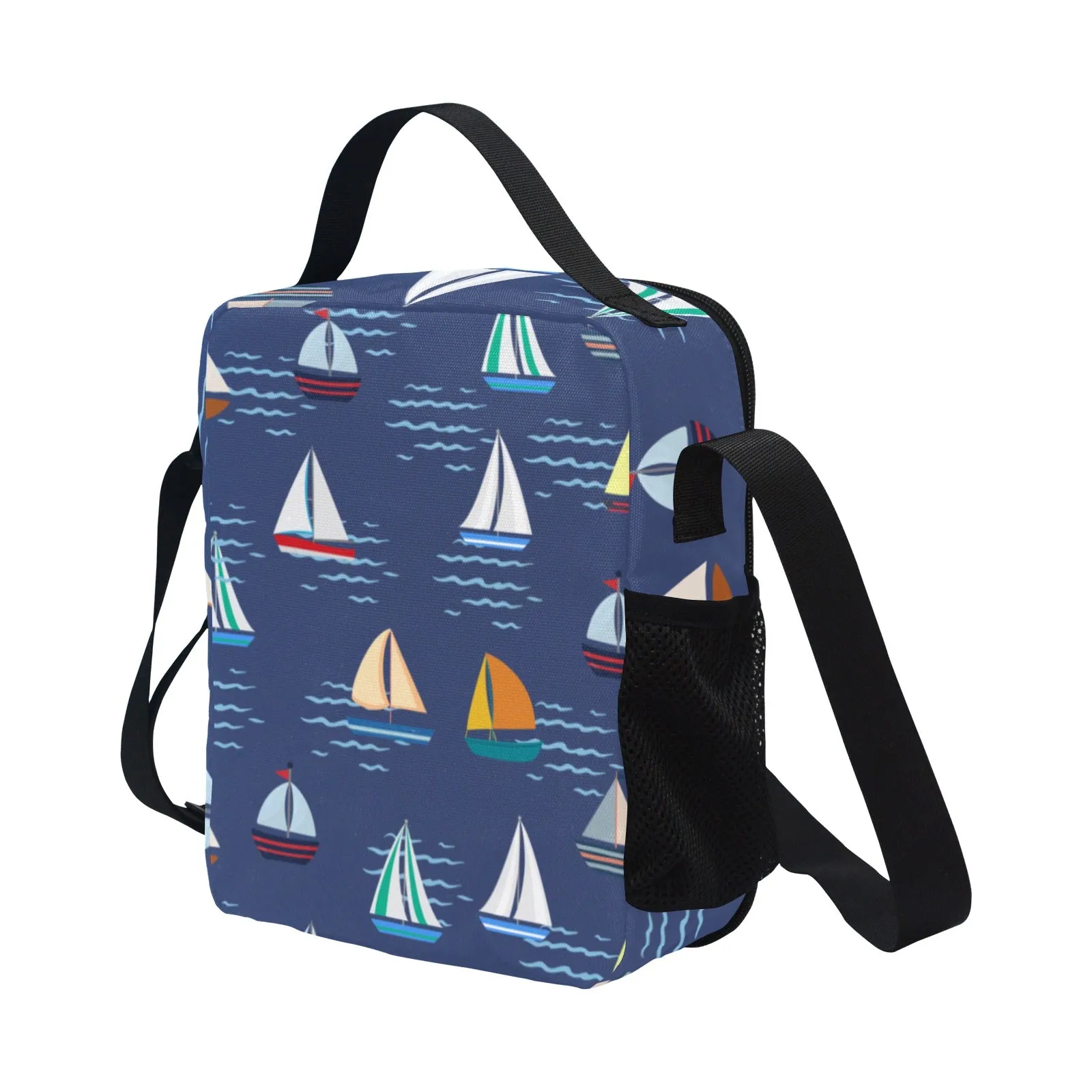 Sail Boat Lunch Bag for Kids - Durable Nylon, Thermal Insulation
