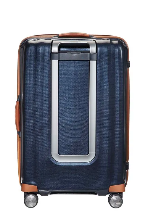 SAMSONITE LITE CUBE DLX 82CM SPINNER MIDNIGHT BLUE