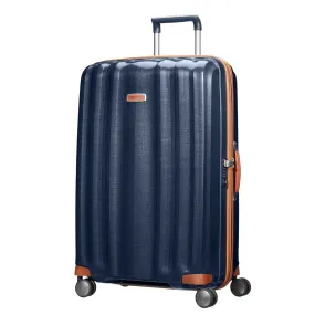 SAMSONITE LITE CUBE DLX 82CM SPINNER MIDNIGHT BLUE