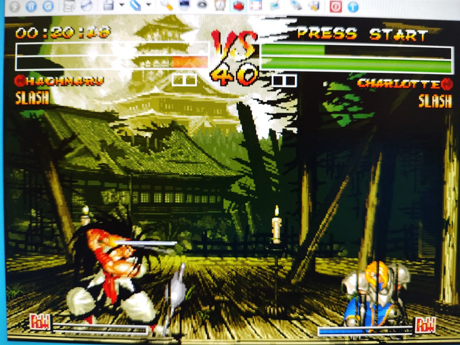 Samurai Spirits 4 Amakusa Kourin SEGA SATURN, RAM in Box set tested-e1111-