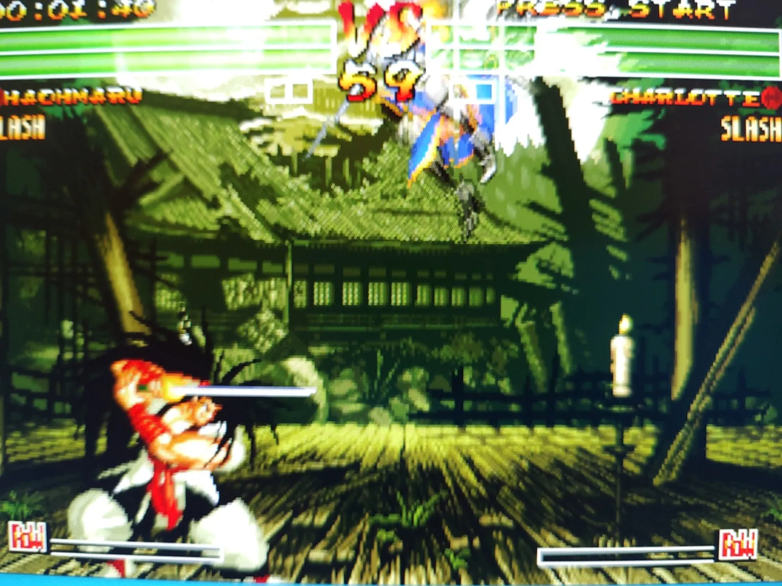 Samurai Spirits 4 Amakusa Kourin SEGA SATURN, RAM in Box set tested-e1111-