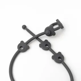 Silicone Teddy Strap-It | Charcoal