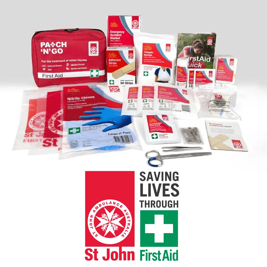 St John Ambulance Patch 'N' Go First Aid Kit Small