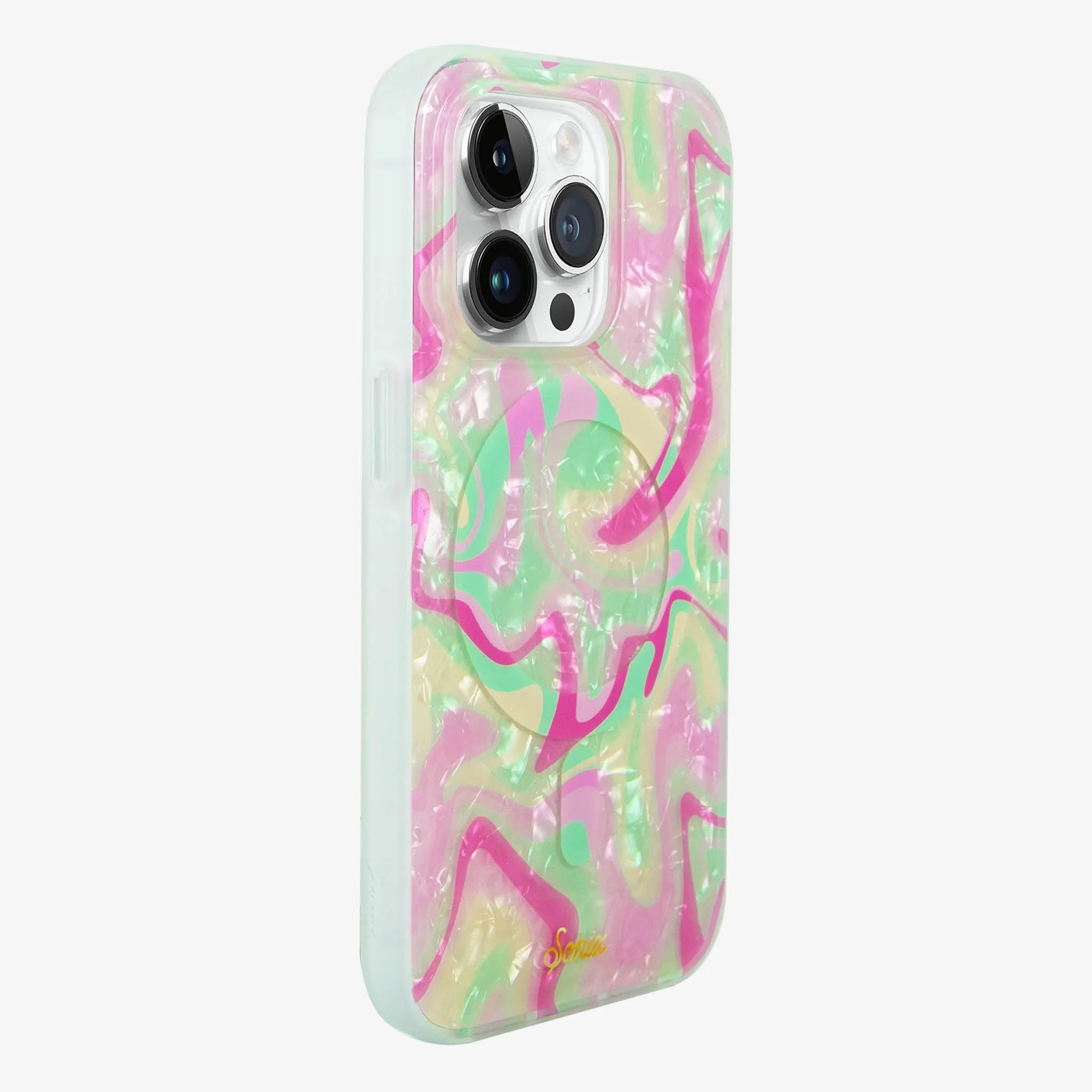 Strawberry Matcha MagSafe® Compatible iPhone Case