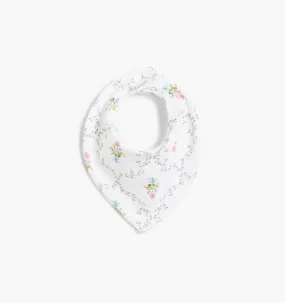 The Bandana Bib - Pastel Trellis