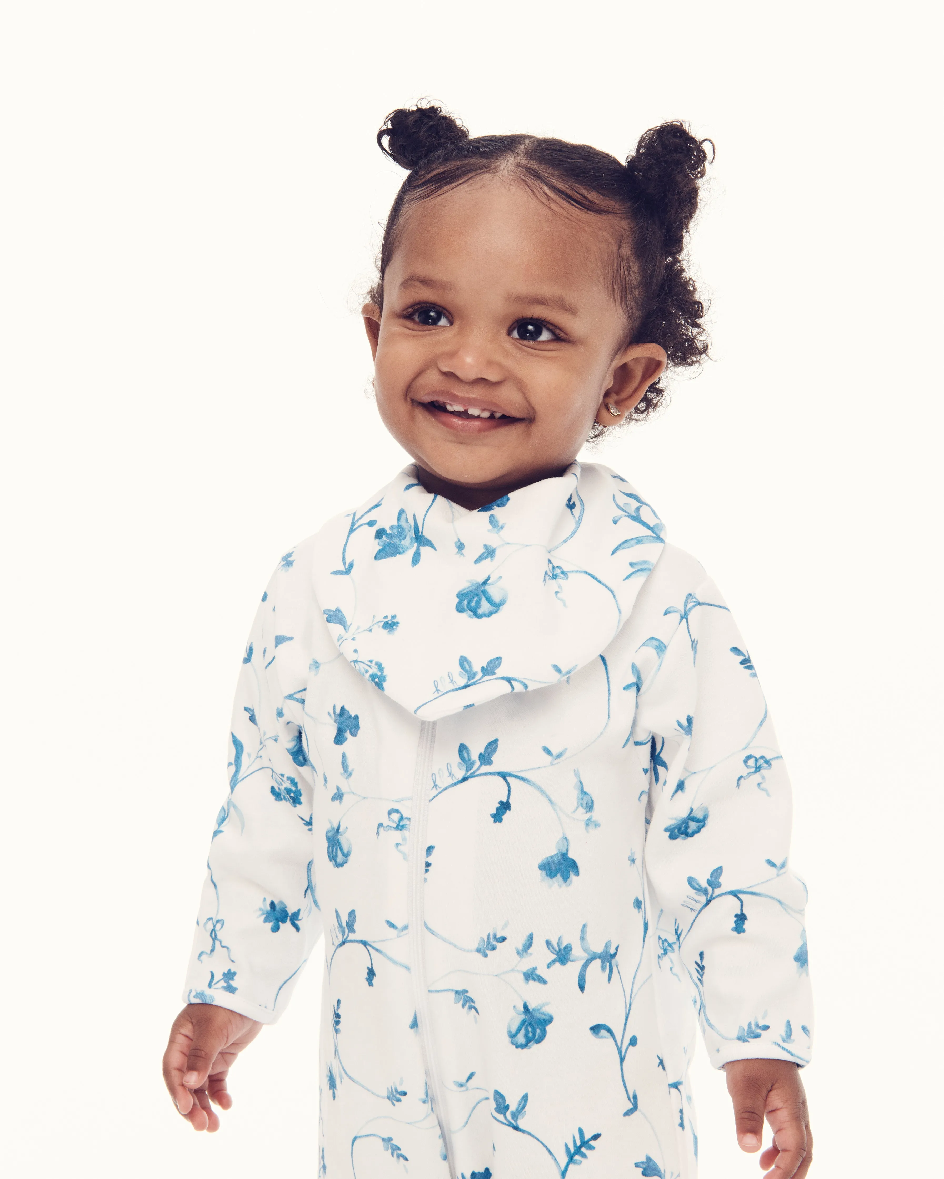 The Bandana Bib - Pastel Trellis