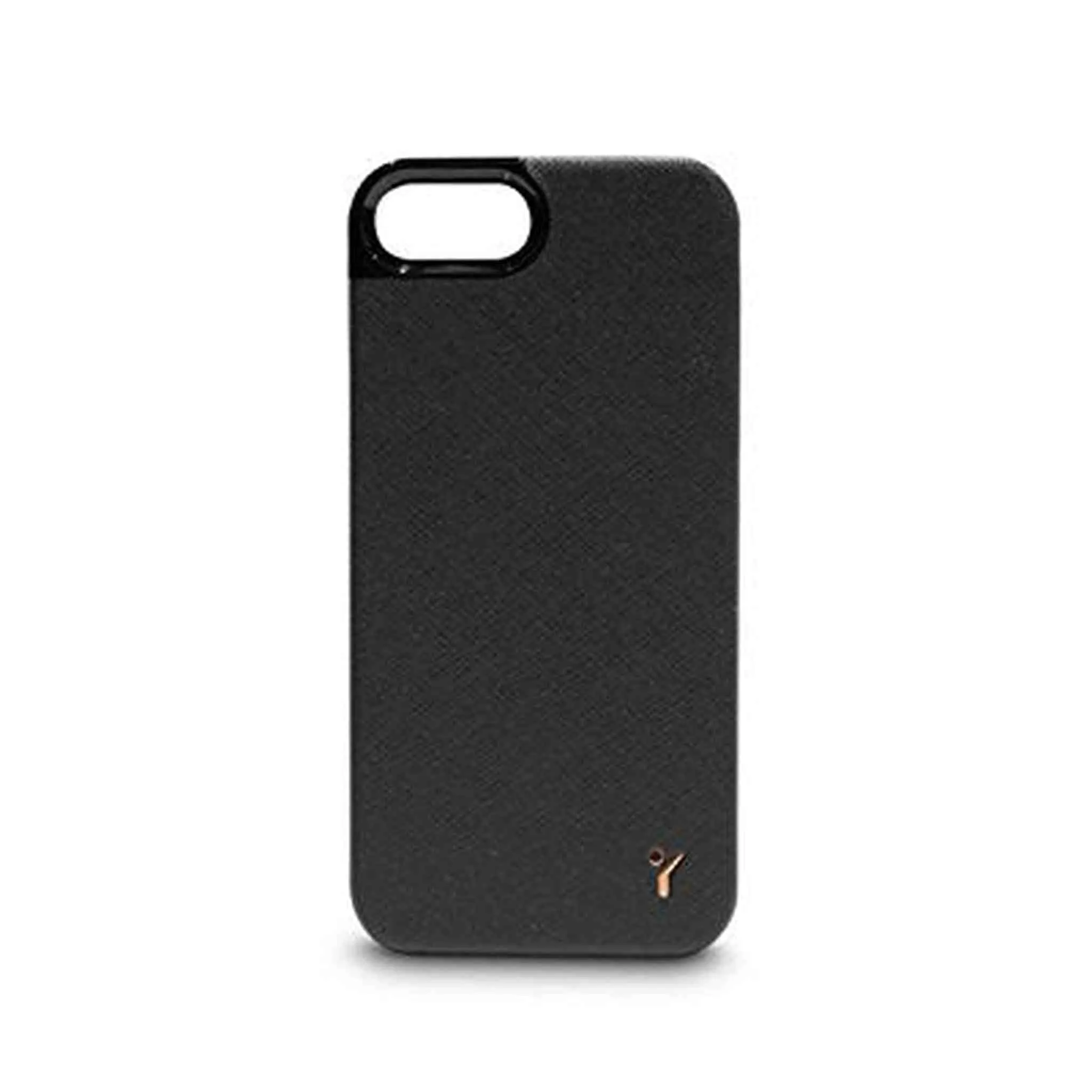 The Joy Factory Royce Premium Synthetic Leather Hardshell Case for iPhone5/5S, CSD113 (Black)