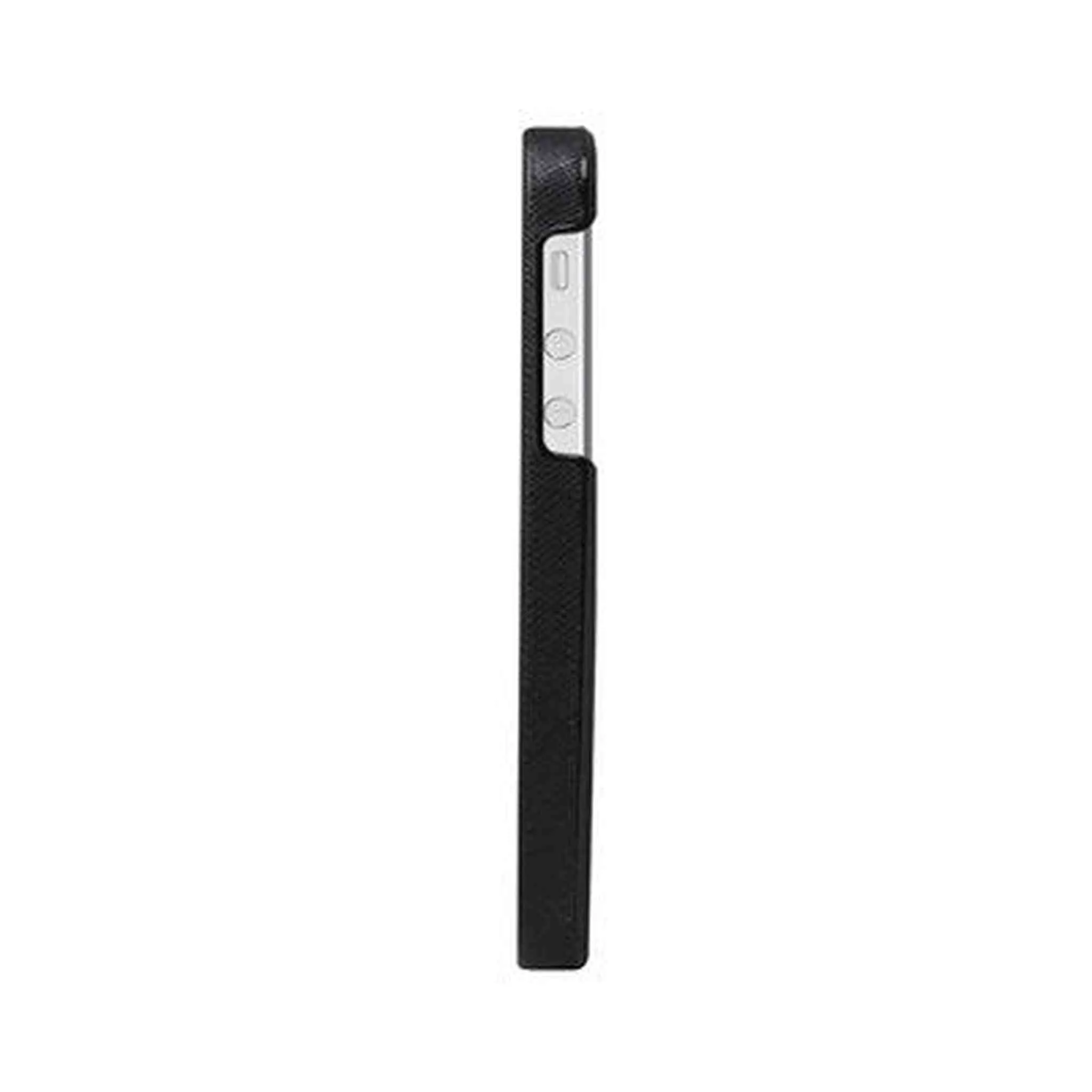 The Joy Factory Royce Premium Synthetic Leather Hardshell Case for iPhone5/5S, CSD113 (Black)