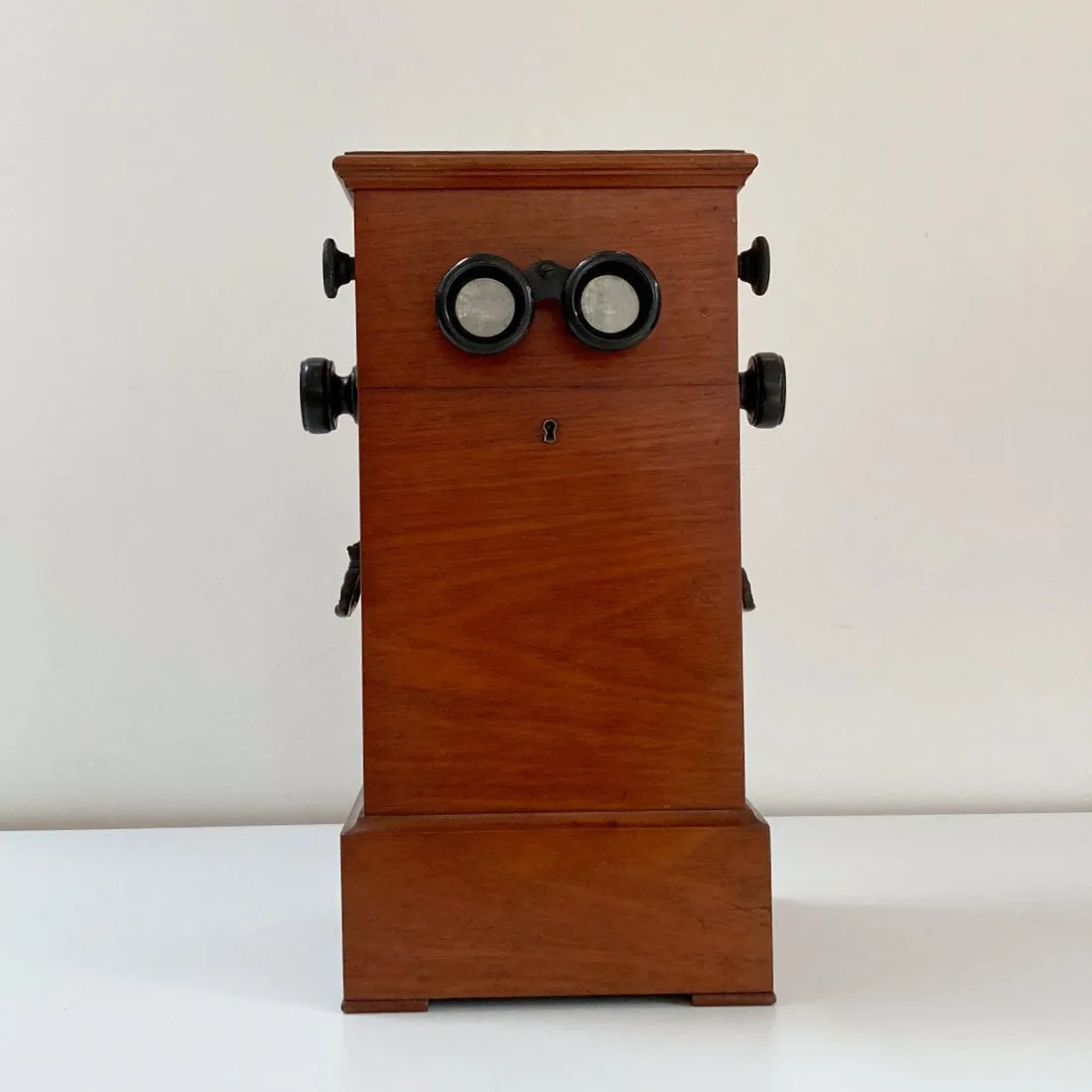 Victorian Tabletop Revolving Stereoscope by A. Mattey of Paris
