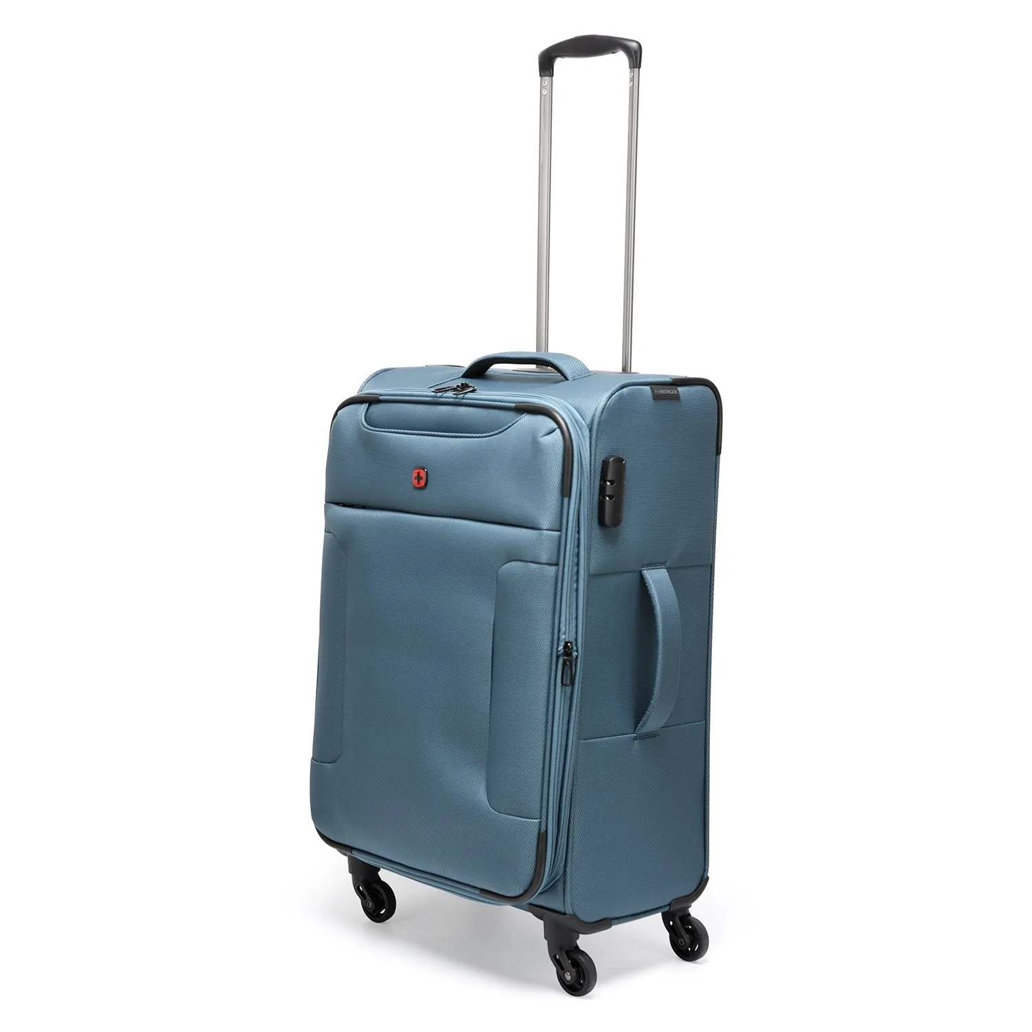 Wenger Eazy 54 68 80cm Softcase Expandable Luggage Trolley Set Of 3 - Teal