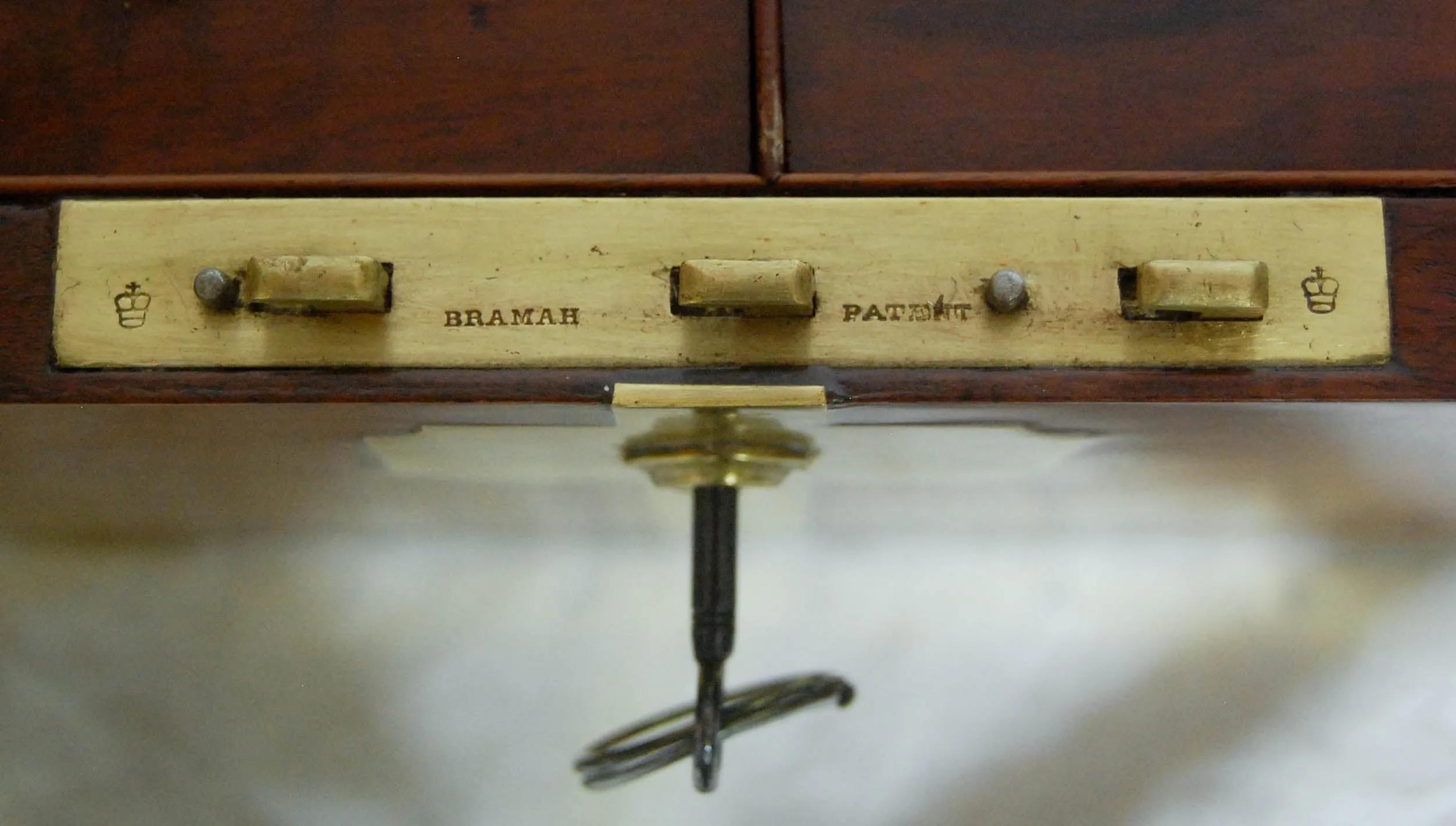 William IV Ship's Campaign Writing Slope with Secret Drawers by J Corfield, Mount Street, London