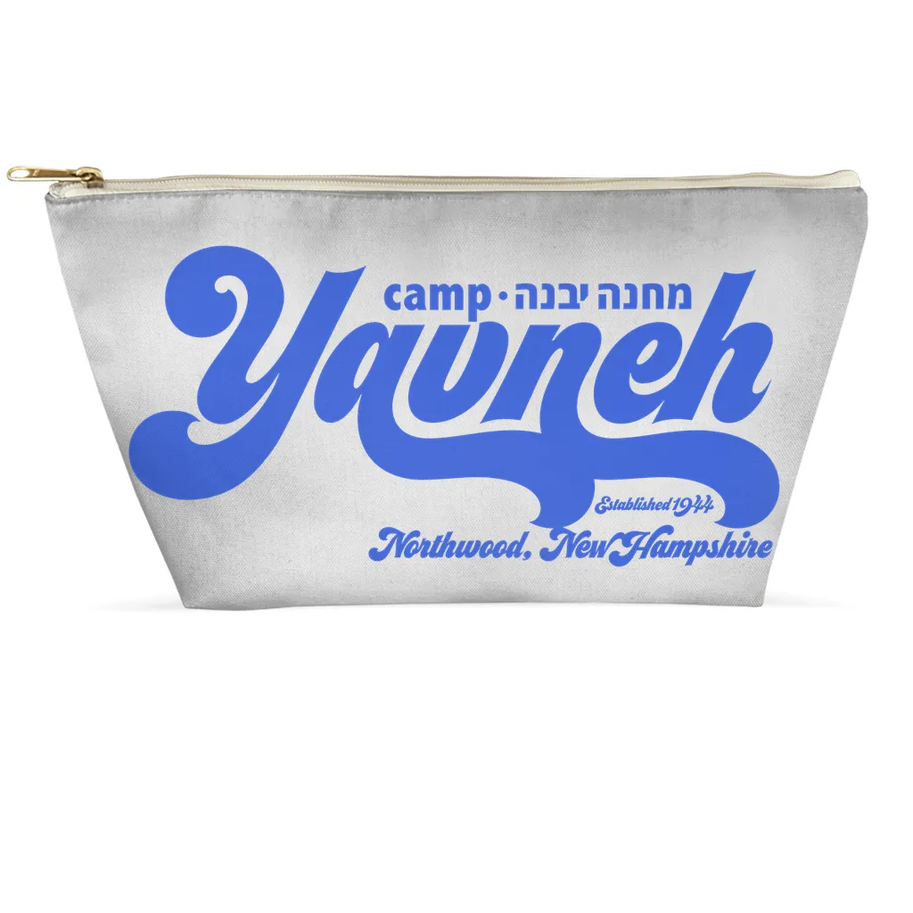 Yavneh Accessory Pouch Toiletry Bag - Lapis Gold