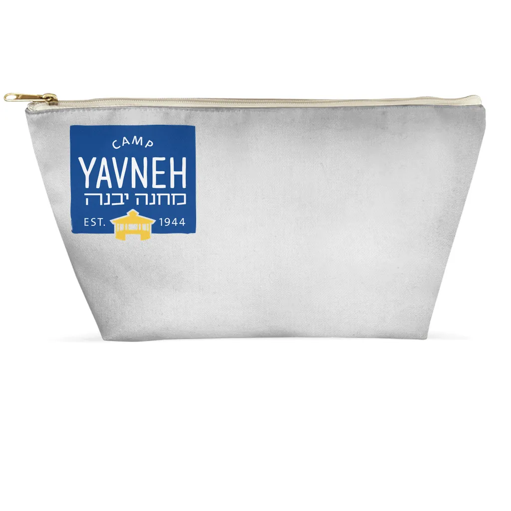 Yavneh Accessory Pouch Toiletry Bag - Lapis Gold